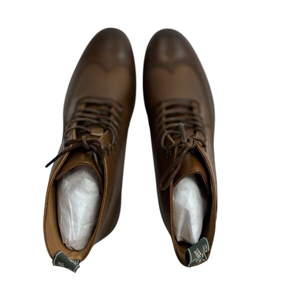 Polo Ralph Lauren Men's Asher Leather Wingtip Boots,‎ SIZE 11 - Picture 7 of 16